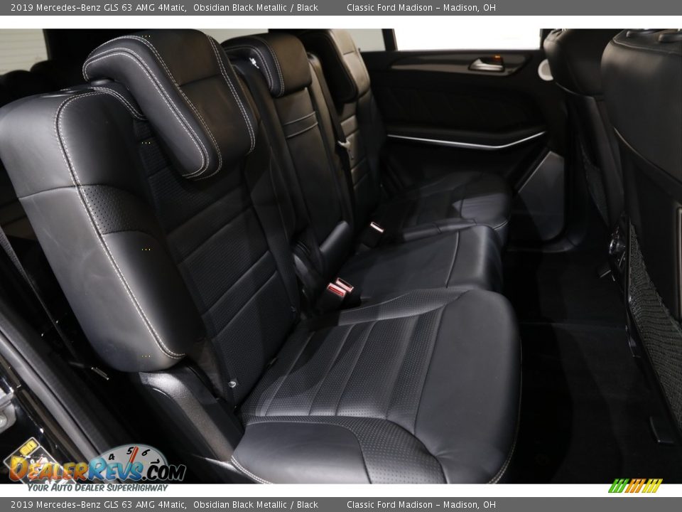 Rear Seat of 2019 Mercedes-Benz GLS 63 AMG 4Matic Photo #17