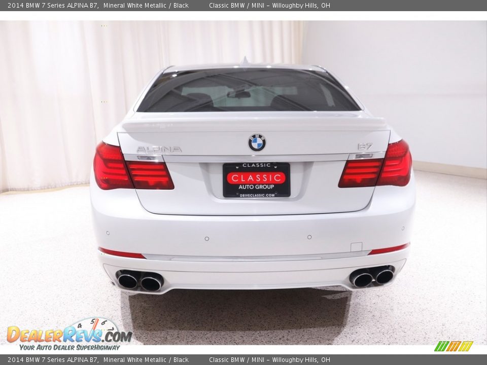 2014 BMW 7 Series ALPINA B7 Mineral White Metallic / Black Photo #28