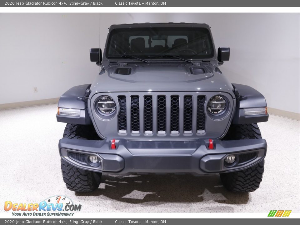 2020 Jeep Gladiator Rubicon 4x4 Sting-Gray / Black Photo #2