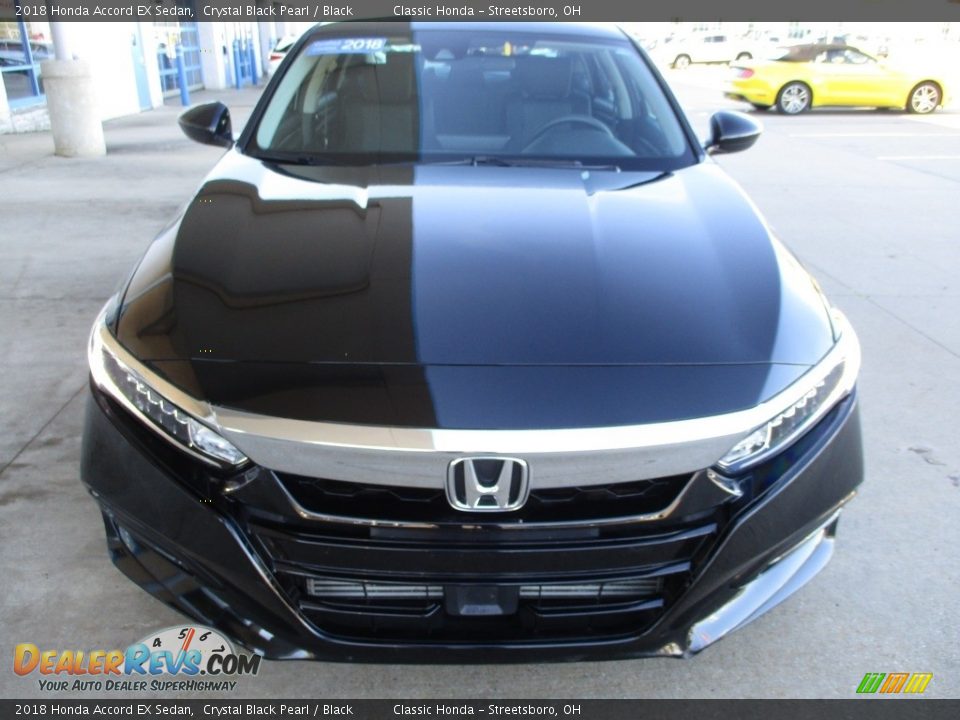 2018 Honda Accord EX Sedan Crystal Black Pearl / Black Photo #2