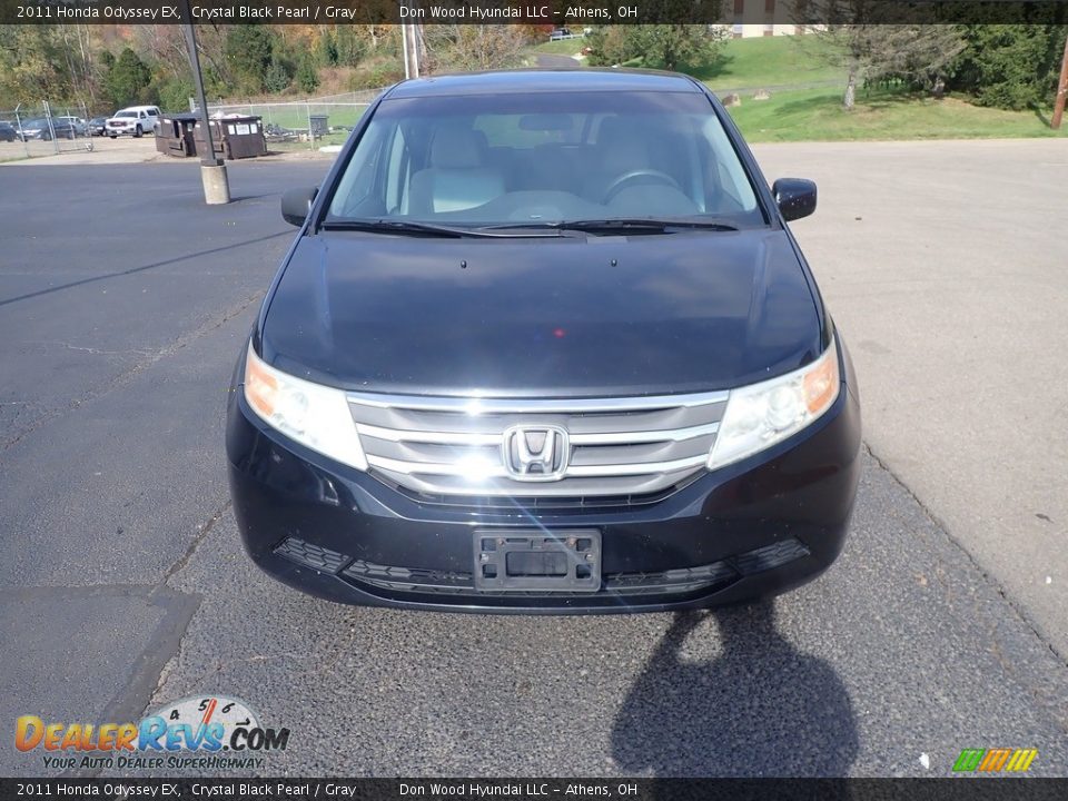 2011 Honda Odyssey EX Crystal Black Pearl / Gray Photo #4