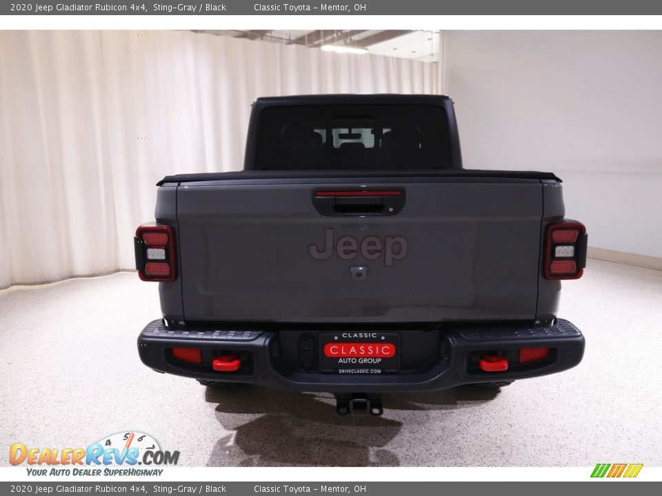 2020 Jeep Gladiator Rubicon 4x4 Sting-Gray / Black Photo #20