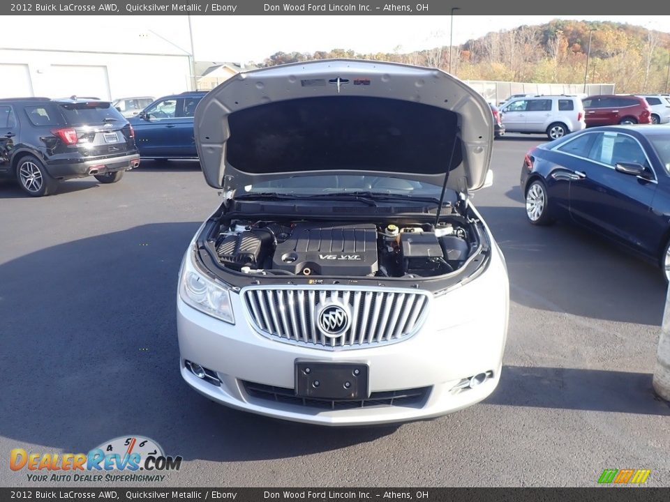 2012 Buick LaCrosse AWD Quicksilver Metallic / Ebony Photo #5