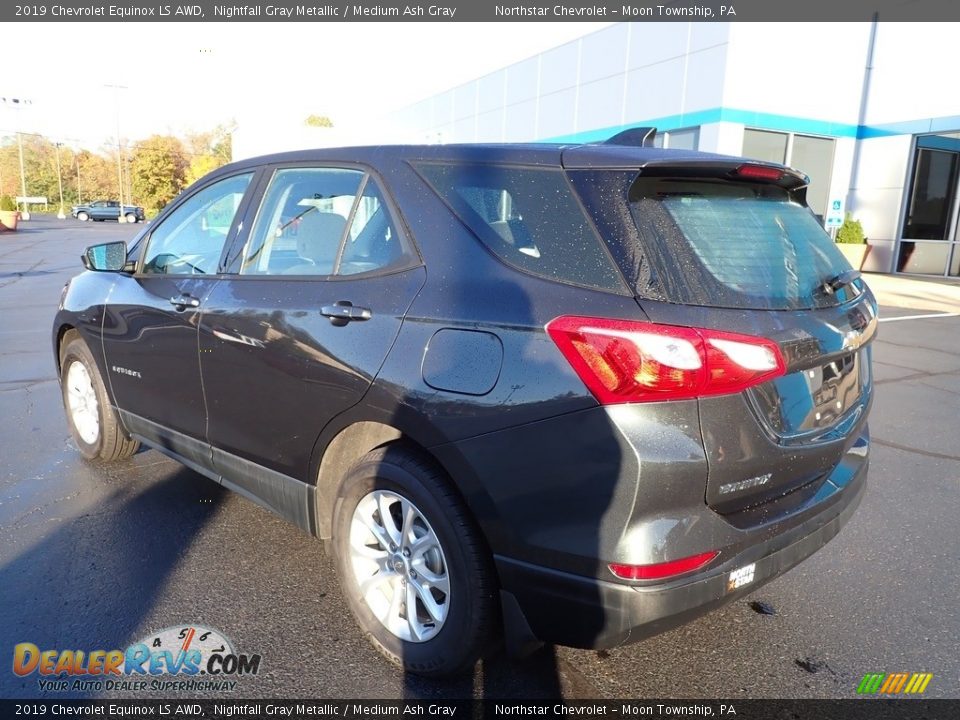 2019 Chevrolet Equinox LS AWD Nightfall Gray Metallic / Medium Ash Gray Photo #4