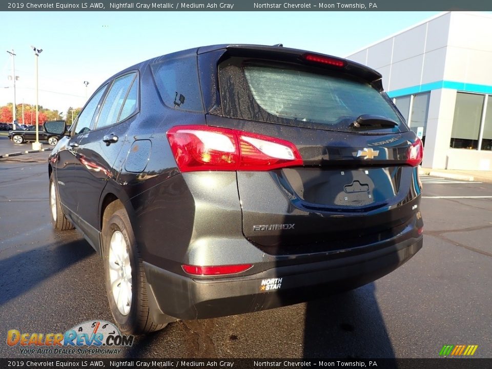 2019 Chevrolet Equinox LS AWD Nightfall Gray Metallic / Medium Ash Gray Photo #5