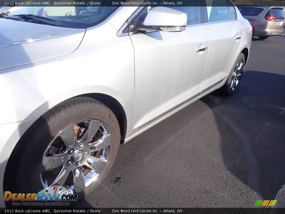 2012 Buick LaCrosse AWD Quicksilver Metallic / Ebony Photo #8