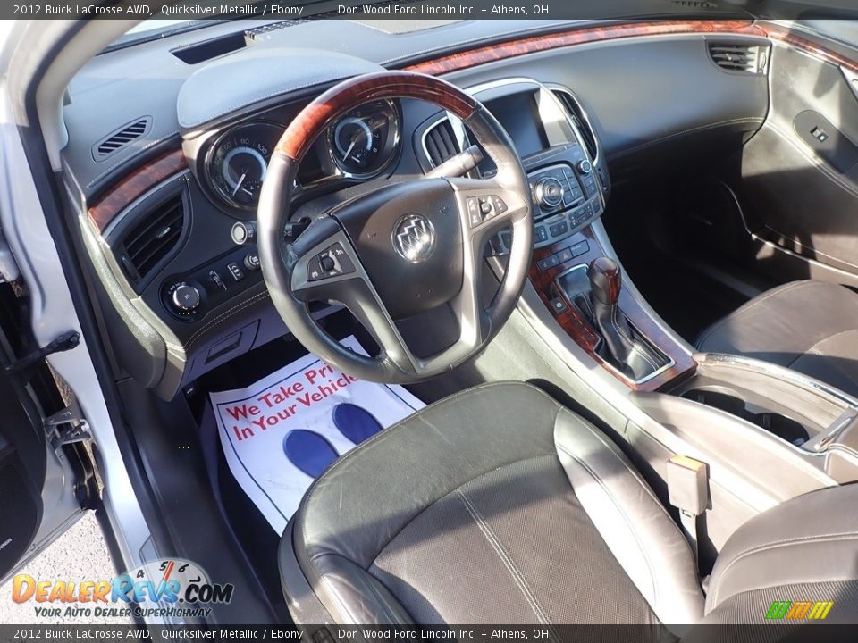 Front Seat of 2012 Buick LaCrosse AWD Photo #12