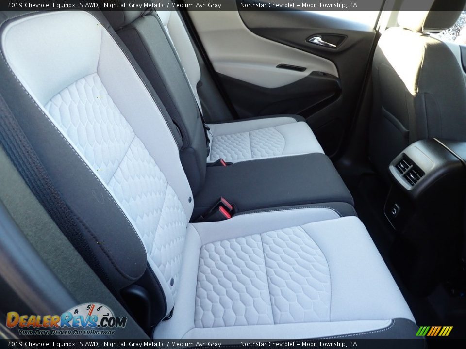 2019 Chevrolet Equinox LS AWD Nightfall Gray Metallic / Medium Ash Gray Photo #16
