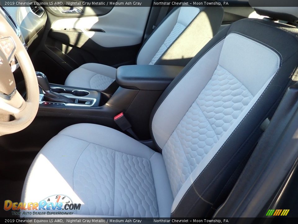 2019 Chevrolet Equinox LS AWD Nightfall Gray Metallic / Medium Ash Gray Photo #18