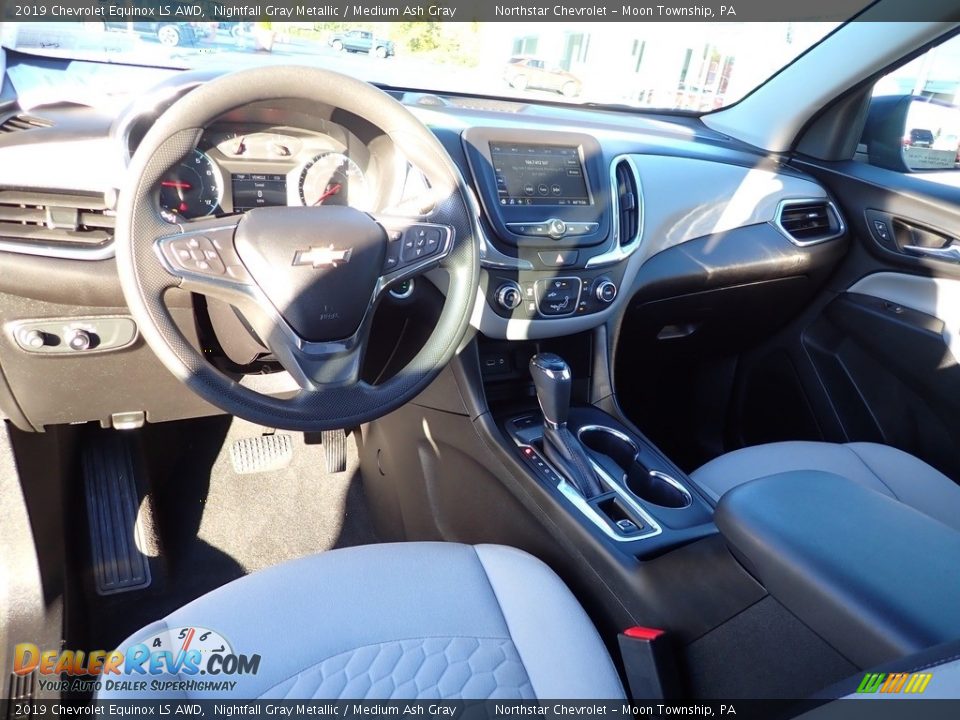 2019 Chevrolet Equinox LS AWD Nightfall Gray Metallic / Medium Ash Gray Photo #20