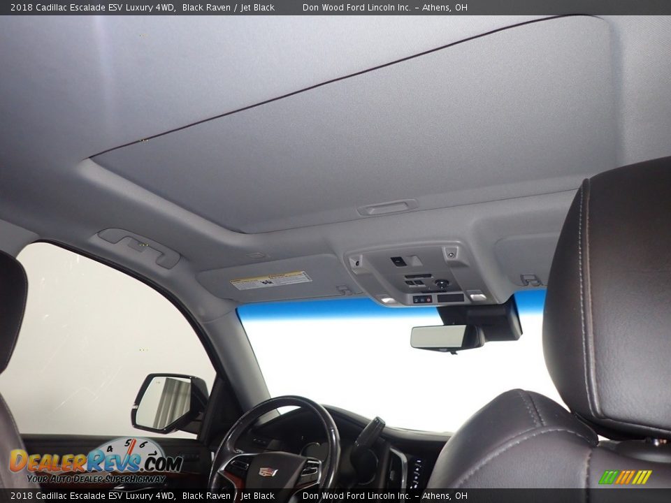 2018 Cadillac Escalade ESV Luxury 4WD Black Raven / Jet Black Photo #2