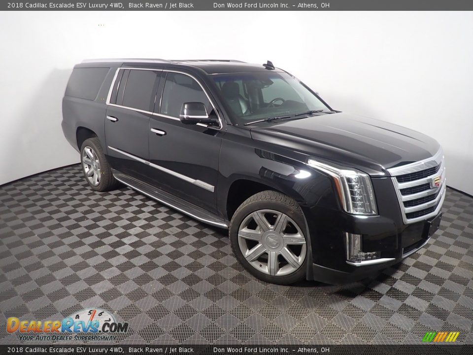 2018 Cadillac Escalade ESV Luxury 4WD Black Raven / Jet Black Photo #5