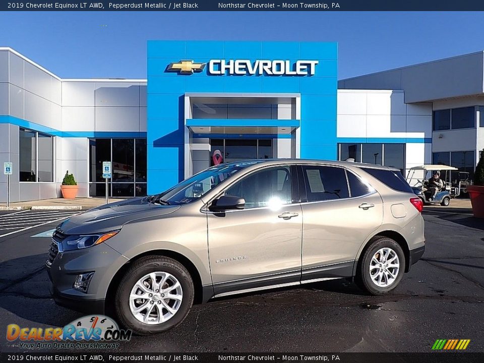 2019 Chevrolet Equinox LT AWD Pepperdust Metallic / Jet Black Photo #1