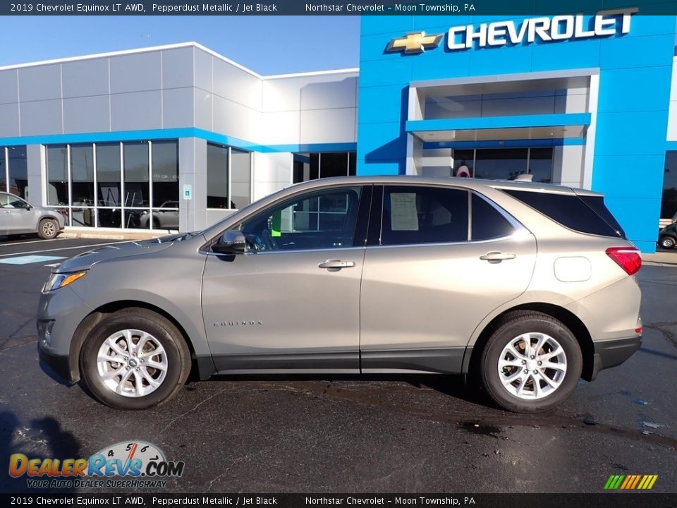 2019 Chevrolet Equinox LT AWD Pepperdust Metallic / Jet Black Photo #3