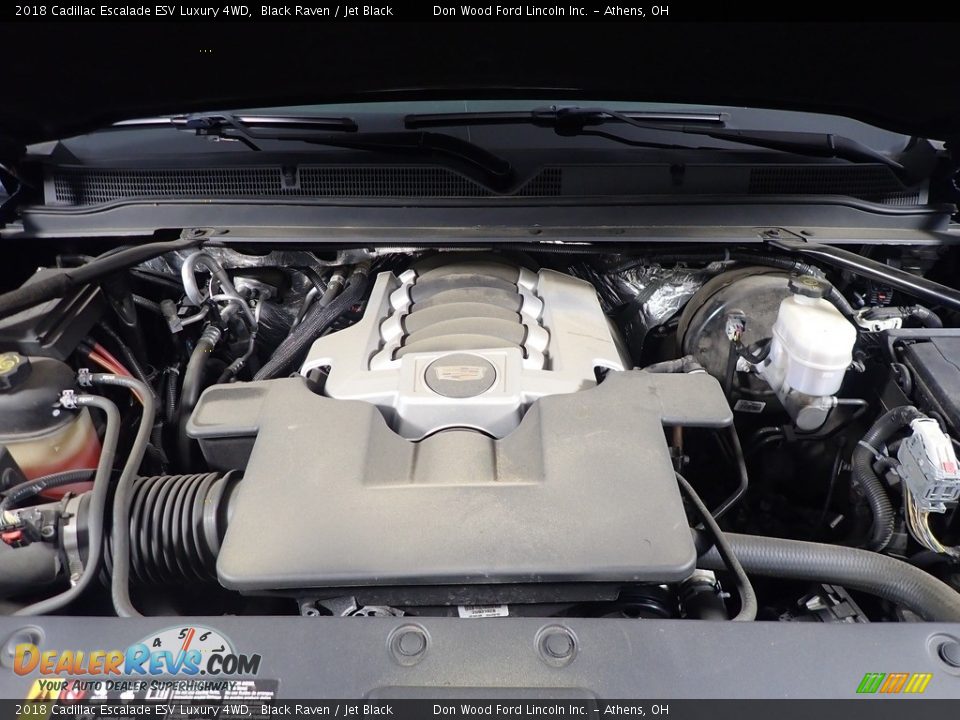 2018 Cadillac Escalade ESV Luxury 4WD Black Raven / Jet Black Photo #9