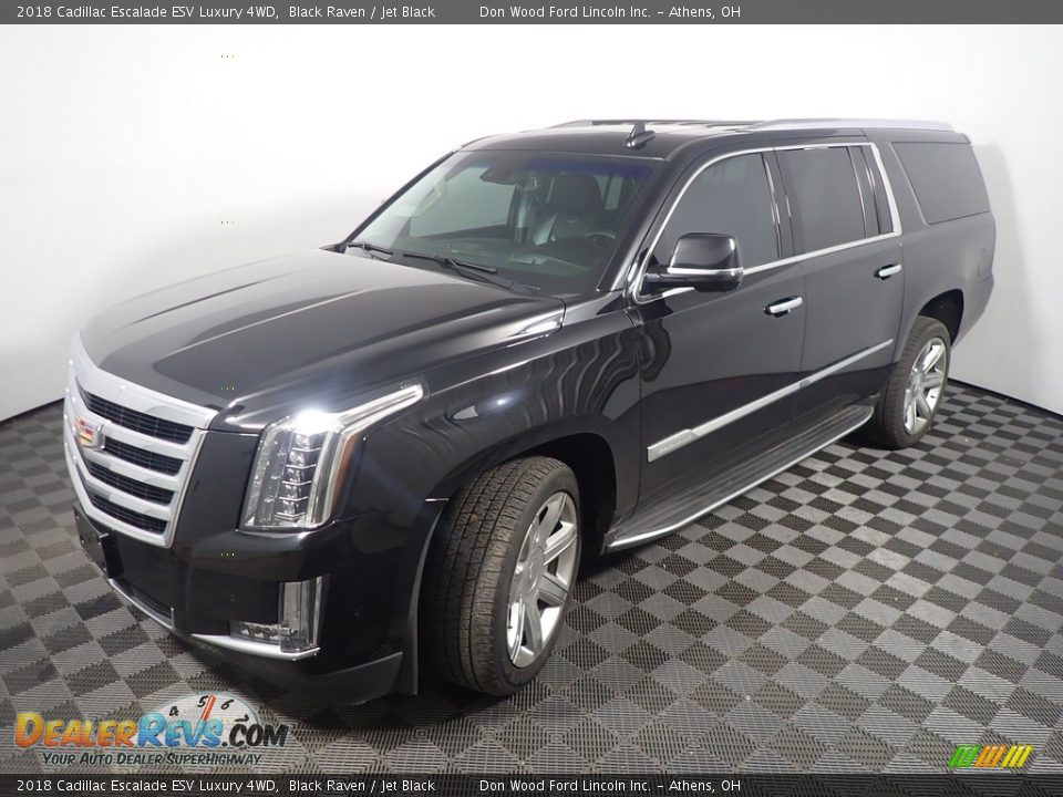 2018 Cadillac Escalade ESV Luxury 4WD Black Raven / Jet Black Photo #11