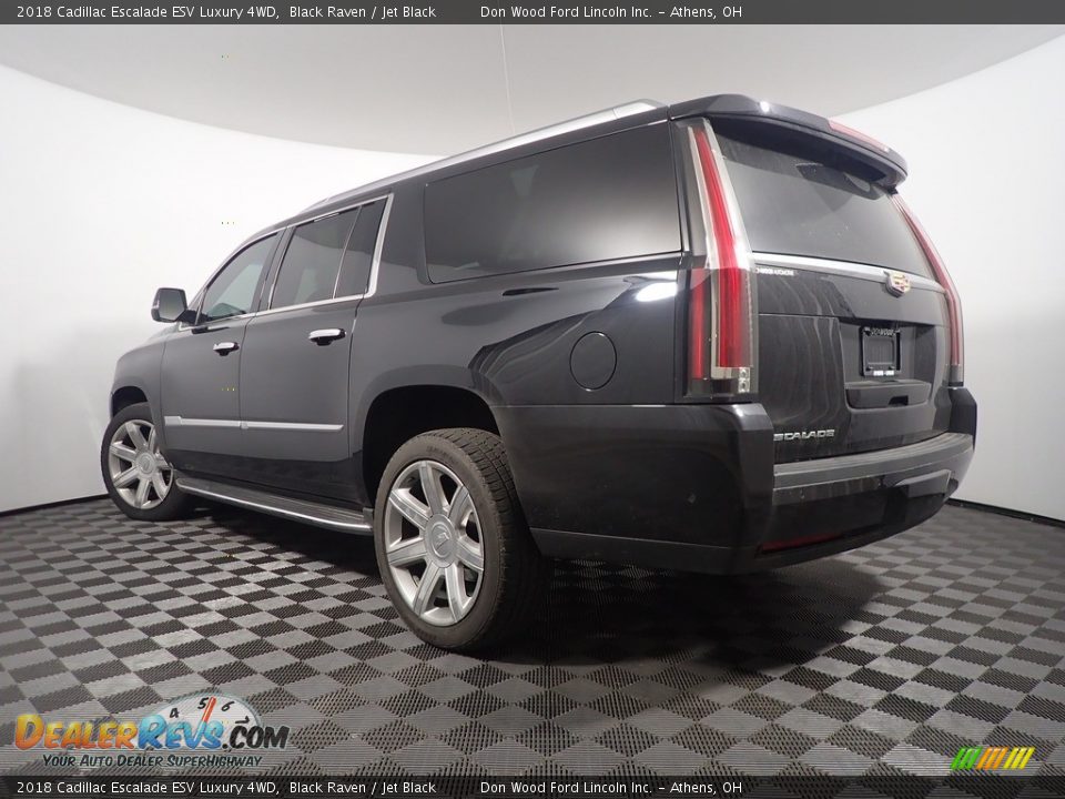 2018 Cadillac Escalade ESV Luxury 4WD Black Raven / Jet Black Photo #13