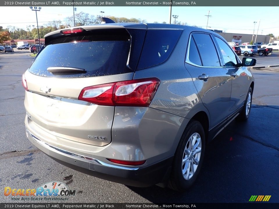 2019 Chevrolet Equinox LT AWD Pepperdust Metallic / Jet Black Photo #8