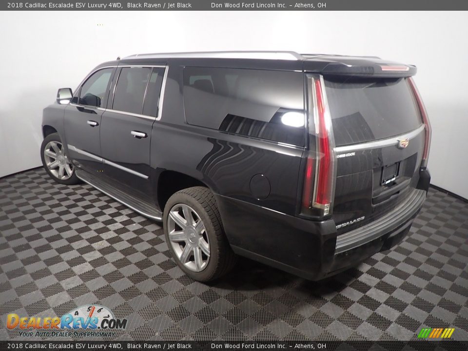2018 Cadillac Escalade ESV Luxury 4WD Black Raven / Jet Black Photo #14