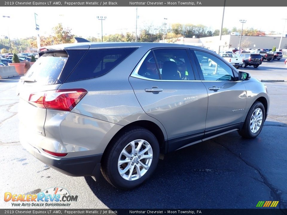 2019 Chevrolet Equinox LT AWD Pepperdust Metallic / Jet Black Photo #9