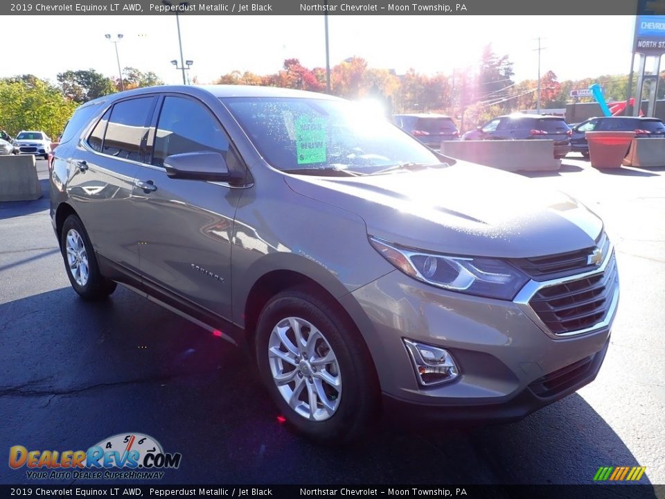 2019 Chevrolet Equinox LT AWD Pepperdust Metallic / Jet Black Photo #11