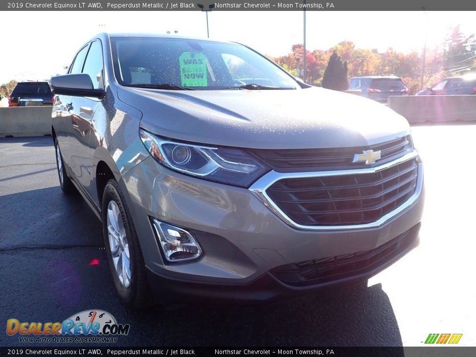 2019 Chevrolet Equinox LT AWD Pepperdust Metallic / Jet Black Photo #12