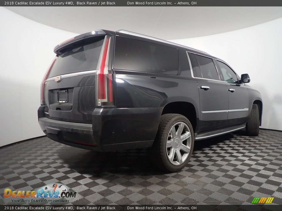 2018 Cadillac Escalade ESV Luxury 4WD Black Raven / Jet Black Photo #18