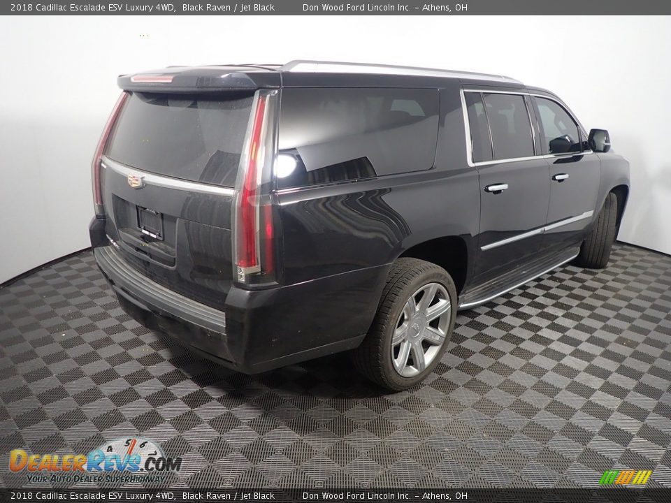 2018 Cadillac Escalade ESV Luxury 4WD Black Raven / Jet Black Photo #19