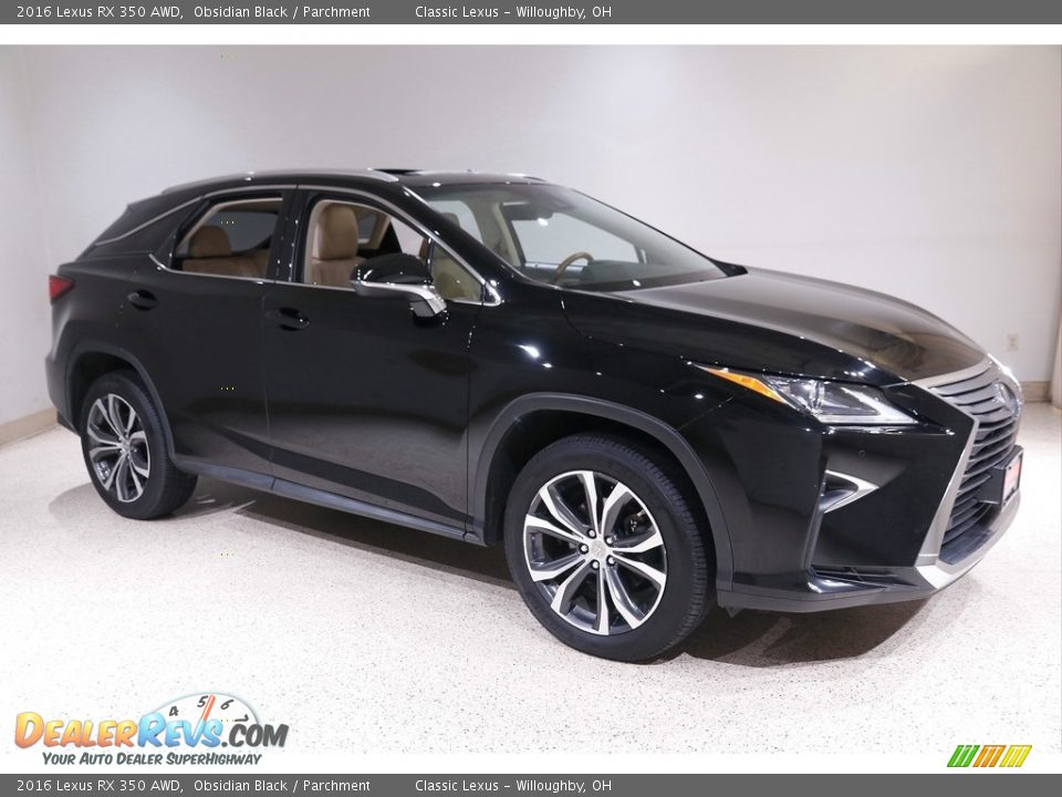 Front 3/4 View of 2016 Lexus RX 350 AWD Photo #1