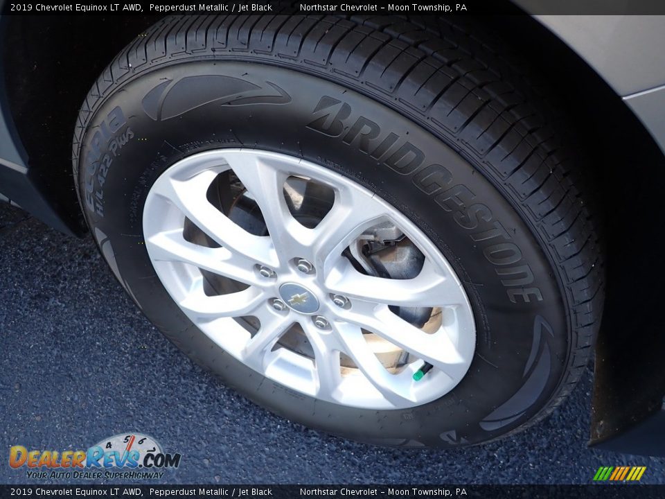 2019 Chevrolet Equinox LT AWD Pepperdust Metallic / Jet Black Photo #14