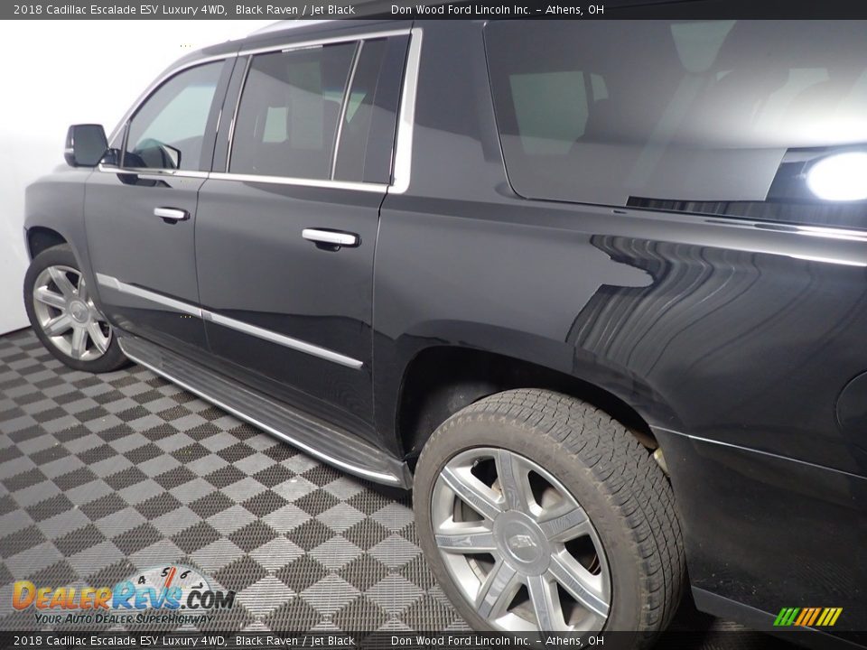 2018 Cadillac Escalade ESV Luxury 4WD Black Raven / Jet Black Photo #20
