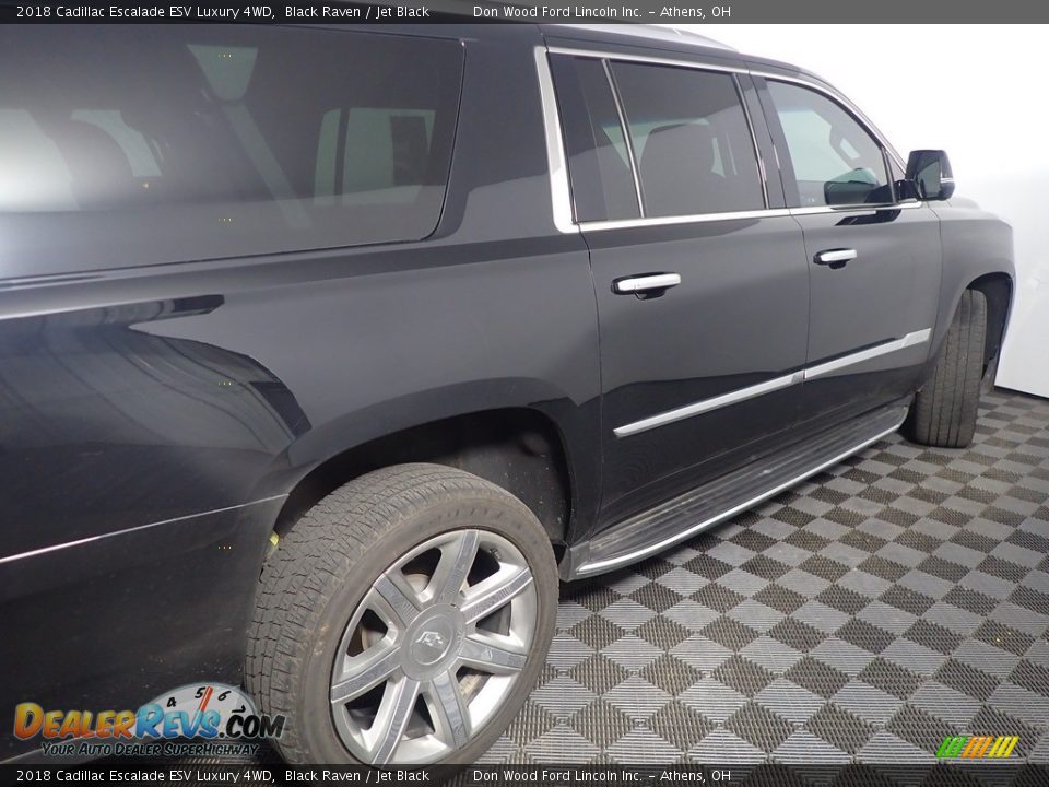 2018 Cadillac Escalade ESV Luxury 4WD Black Raven / Jet Black Photo #21