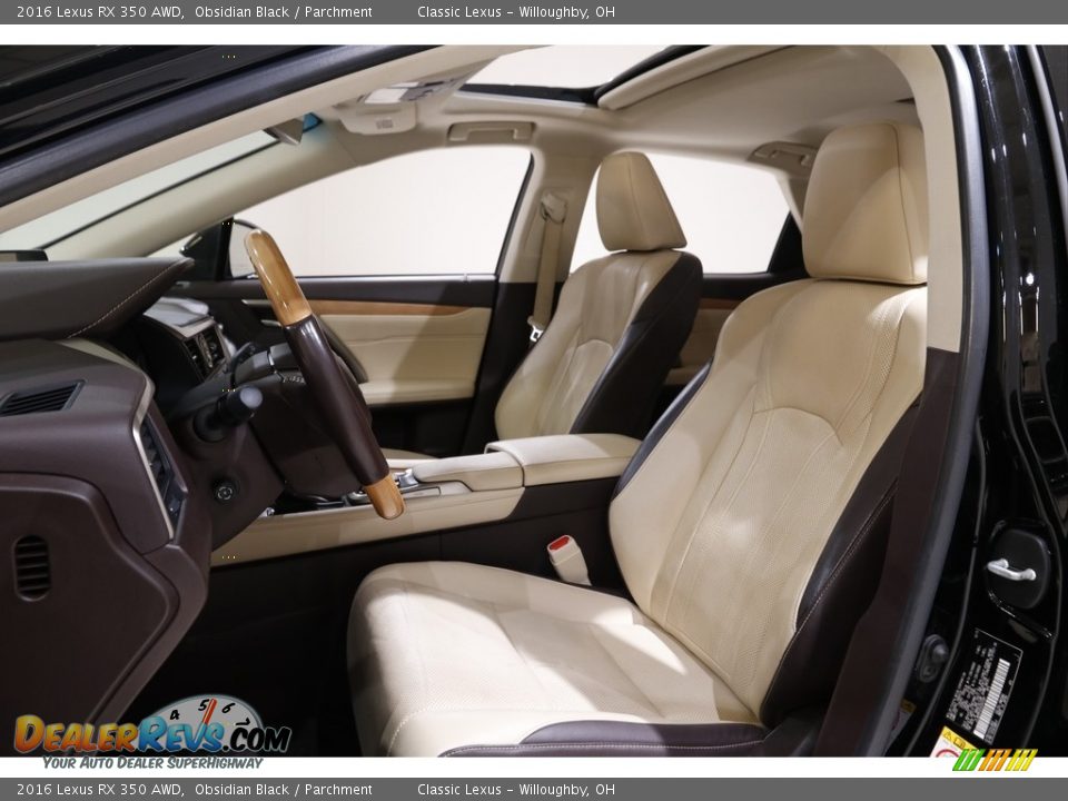 Parchment Interior - 2016 Lexus RX 350 AWD Photo #5