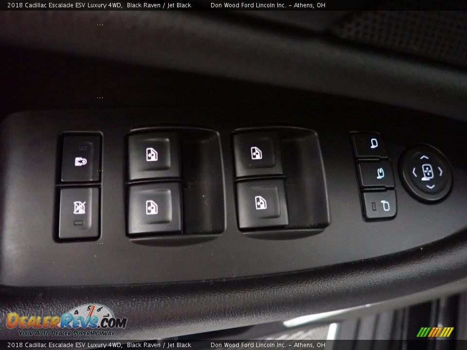 2018 Cadillac Escalade ESV Luxury 4WD Black Raven / Jet Black Photo #23