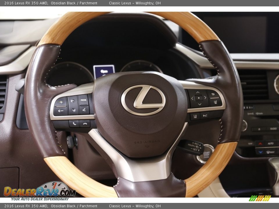 2016 Lexus RX 350 AWD Steering Wheel Photo #7