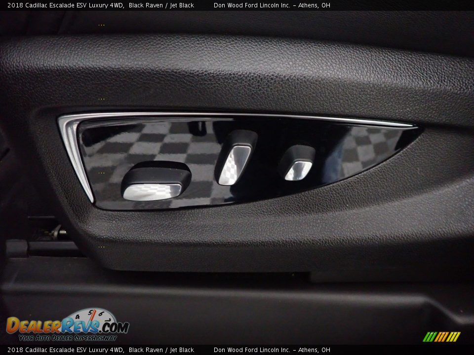 2018 Cadillac Escalade ESV Luxury 4WD Black Raven / Jet Black Photo #25