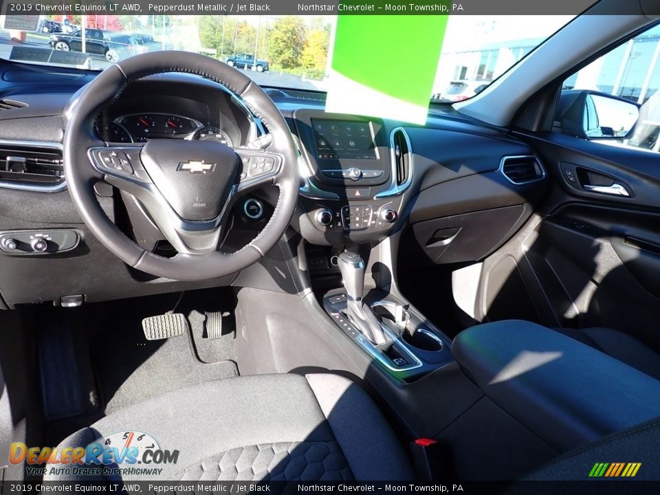 2019 Chevrolet Equinox LT AWD Pepperdust Metallic / Jet Black Photo #22