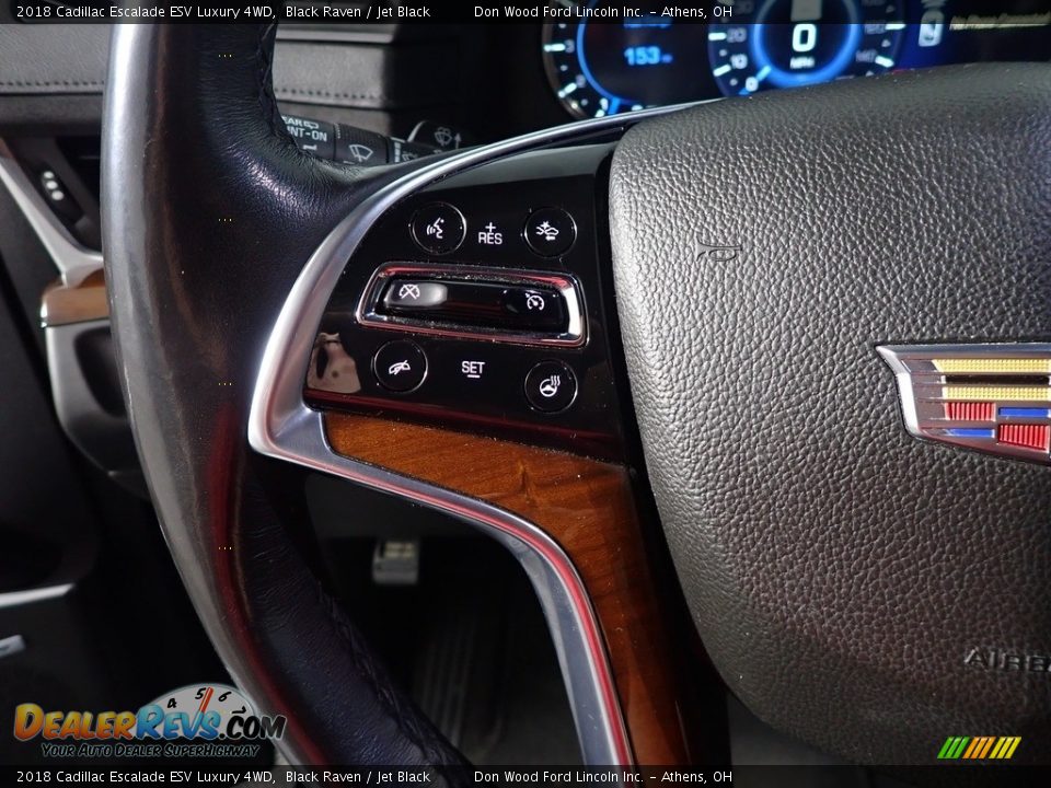2018 Cadillac Escalade ESV Luxury 4WD Black Raven / Jet Black Photo #29