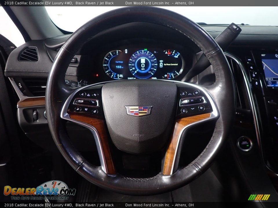 2018 Cadillac Escalade ESV Luxury 4WD Black Raven / Jet Black Photo #31