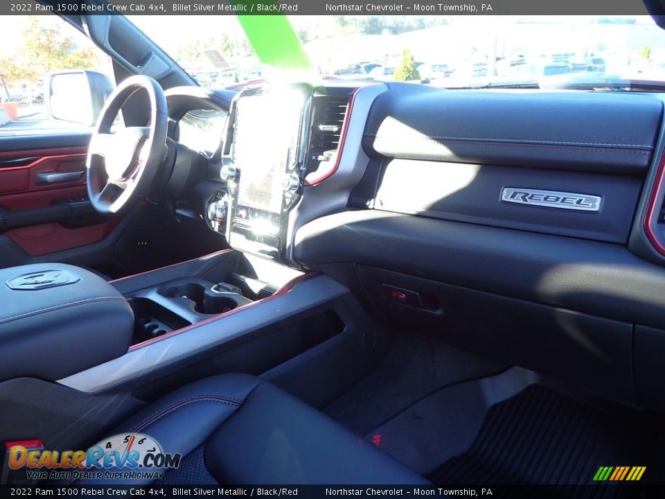 Dashboard of 2022 Ram 1500 Rebel Crew Cab 4x4 Photo #14