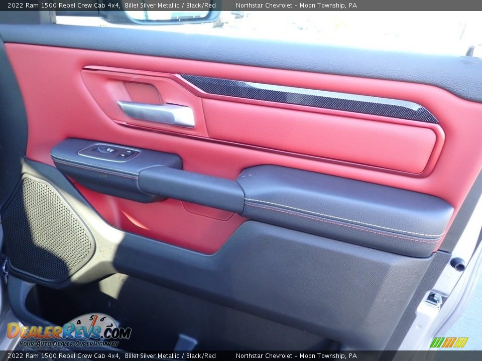 Door Panel of 2022 Ram 1500 Rebel Crew Cab 4x4 Photo #15