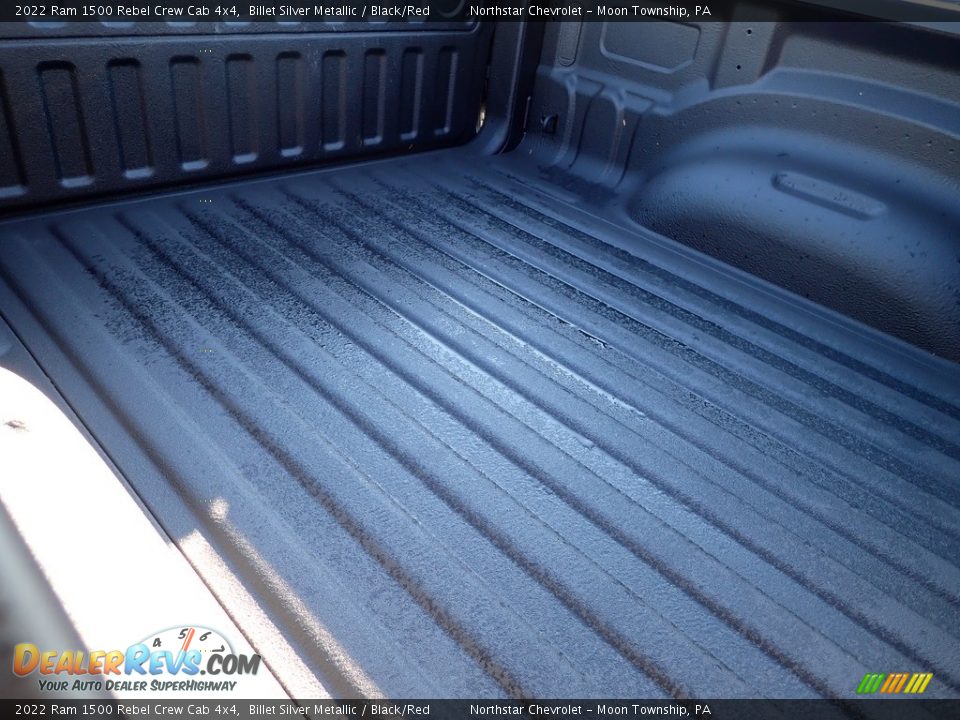 2022 Ram 1500 Rebel Crew Cab 4x4 Billet Silver Metallic / Black/Red Photo #17