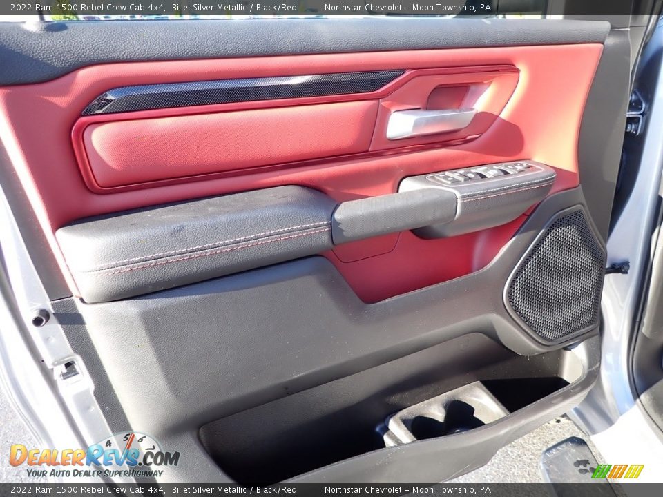 Door Panel of 2022 Ram 1500 Rebel Crew Cab 4x4 Photo #22