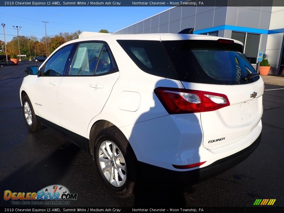 2019 Chevrolet Equinox LS AWD Summit White / Medium Ash Gray Photo #4