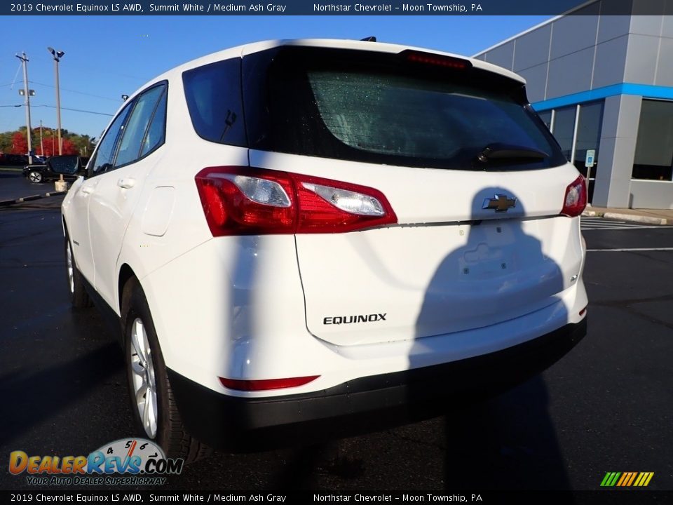 2019 Chevrolet Equinox LS AWD Summit White / Medium Ash Gray Photo #5