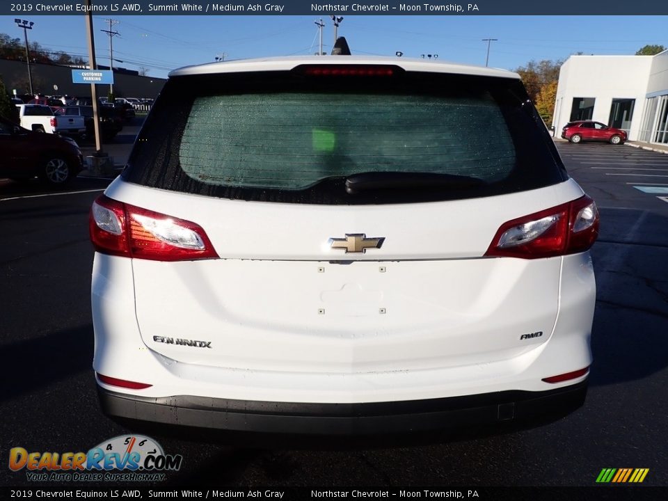 2019 Chevrolet Equinox LS AWD Summit White / Medium Ash Gray Photo #6