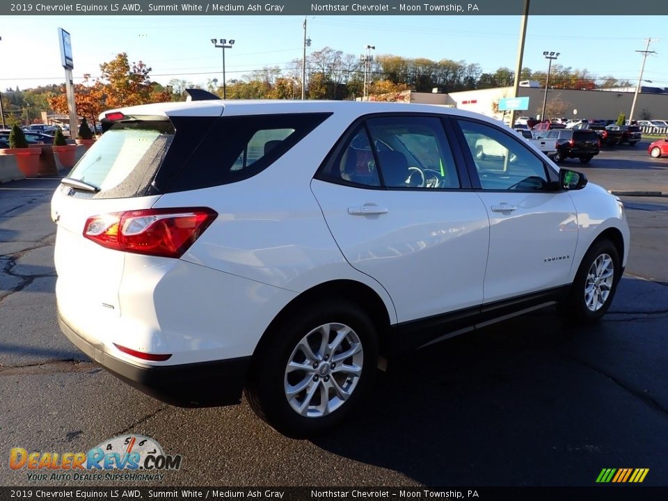 2019 Chevrolet Equinox LS AWD Summit White / Medium Ash Gray Photo #9