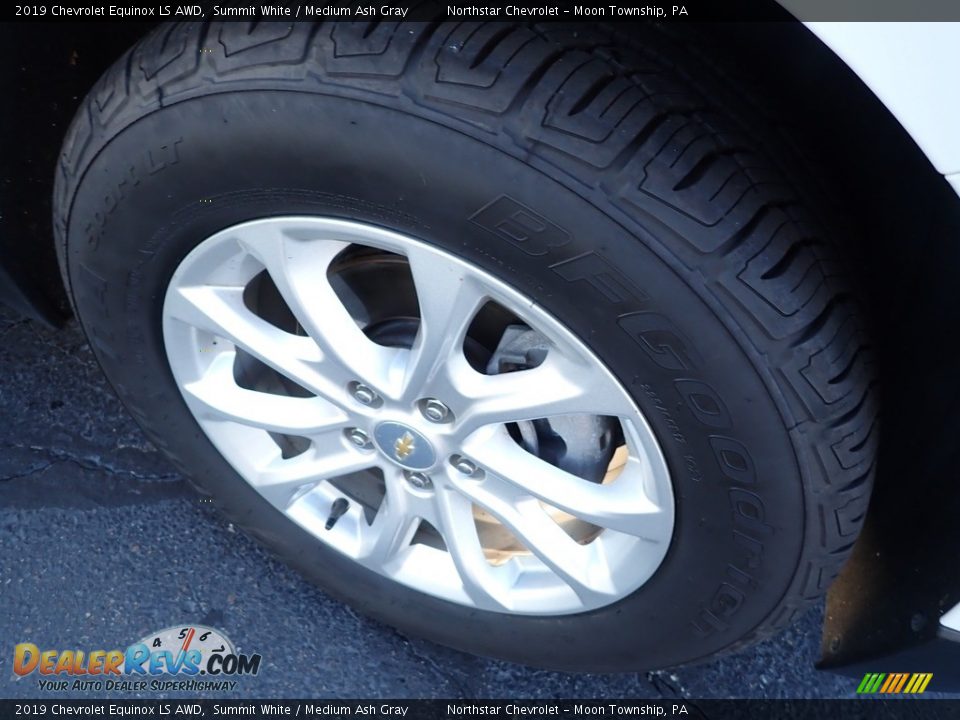 2019 Chevrolet Equinox LS AWD Summit White / Medium Ash Gray Photo #13