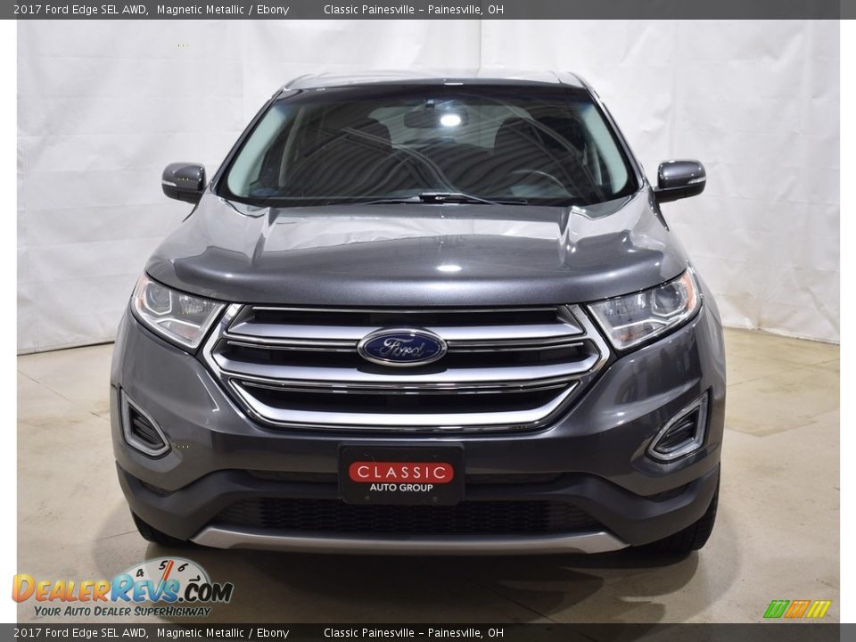 2017 Ford Edge SEL AWD Magnetic Metallic / Ebony Photo #4