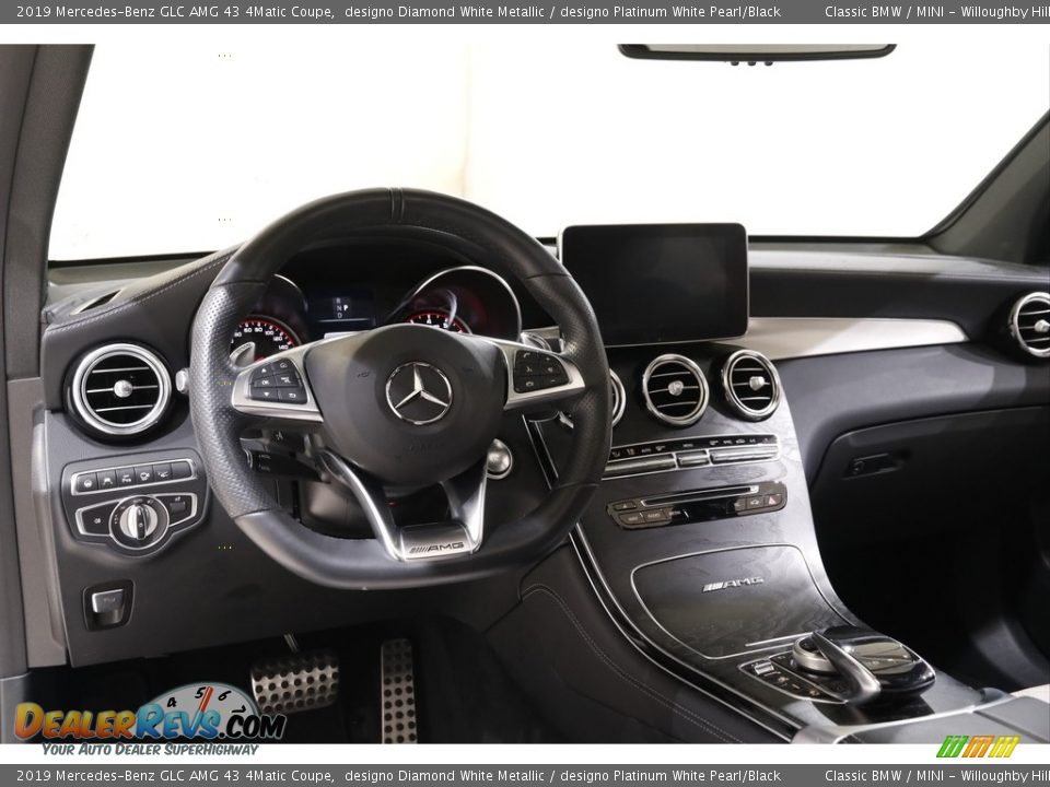 Dashboard of 2019 Mercedes-Benz GLC AMG 43 4Matic Coupe Photo #7